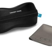 VINCENT CHASE EYEWEAR | Full Rim Square Branded Latest and Stylish Sunglasses | Polarized and 100% UV Protected | Men & Women | Large | VC S11748 (Frame Golden/Lens Grey) - Image 3