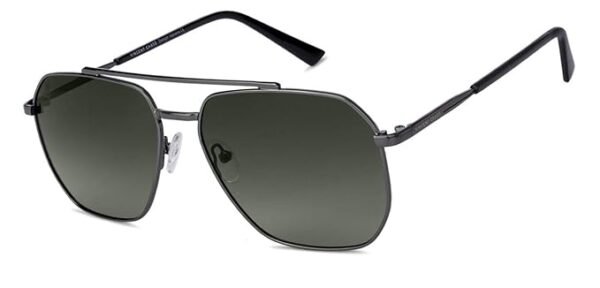 VINCENT CHASE EYEWEAR By Lenskart | Full Rim Square Sunglasses| Polarized And 100% UV Protected | Men & Women | Vc S12593/P