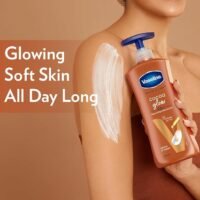 Vaseline Cocoa Glow Serum In Lotion, 400 ml | 100% Pure Cocoa & Shea Butter - Image 2