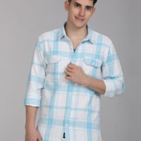 Stylofy Men Regular Fit Cotton Checks Full Sleeve Shirt - Image 7