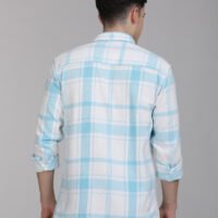 Stylofy Men Regular Fit Cotton Checks Full Sleeve Shirt - Image 2