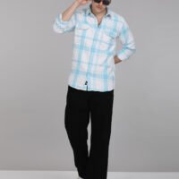Stylofy Men Regular Fit Cotton Checks Full Sleeve Shirt - Image 9