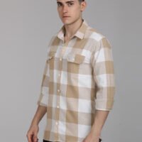 Stylofy Men Regular Fit Cotton Checks Full Sleeve Shirt - Image 2