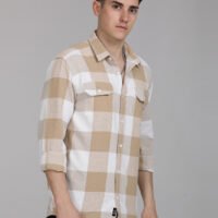 Stylofy Men Regular Fit Cotton Checks Full Sleeve Shirt - Image 3