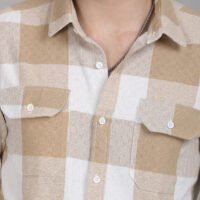 Stylofy Men Regular Fit Cotton Checks Full Sleeve Shirt - Image 4