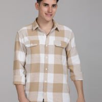 Stylofy Men Regular Fit Cotton Checks Full Sleeve Shirt - Image 7