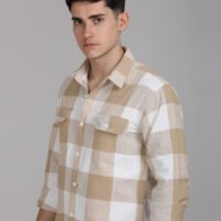 Stylofy Men Regular Fit Cotton Checks Full Sleeve Shirt - Image 8