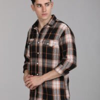 Stylofy Men Regular Fit Cotton Checks Full Sleeve Shirt - Image 2