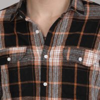 Stylofy Men Regular Fit Cotton Checks Full Sleeve Shirt - Image 4