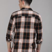 Stylofy Men Regular Fit Cotton Checks Full Sleeve Shirt - Image 5