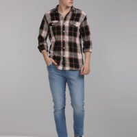 Stylofy Men Regular Fit Cotton Checks Full Sleeve Shirt - Image 6