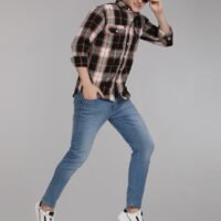 Stylofy Men Regular Fit Cotton Checks Full Sleeve Shirt - Image 7