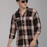 Stylofy Men Regular Fit Cotton Checks Full Sleeve Shirt - Image 8