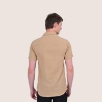 Stylofy Men Slim Fit Cotton Jute Half Sleeve Shirt - Image 2