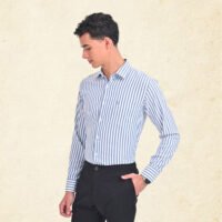 Stylofy Men Regular Fit Knitted Shirt with Full Sleeves - Image 6