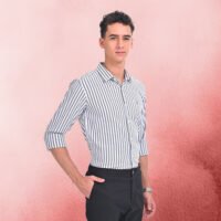 Stylofy Men Regular Fit Knitted Shirt with Full Sleeves - Image 3