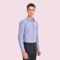 Stylofy Men Regular Fit Knitted Shirt with Full Sleeves - Image 3