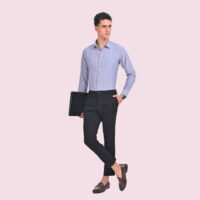 Stylofy Men Regular Fit Knitted Shirt with Full Sleeves - Image 5