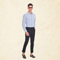 Stylofy Men Regular Fit Knitted Shirt with Full Sleeves - Image 3