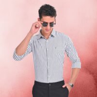 Stylofy Men Regular Fit Knitted Shirt with Full Sleeves - Image 6