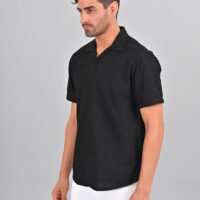 Stylofy Men Regular Fit Knitted Shirt with Short Sleeves - Image 4