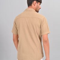 Stylofy Men Regular Fit Knitted Shirt with Short Sleeves - Image 7