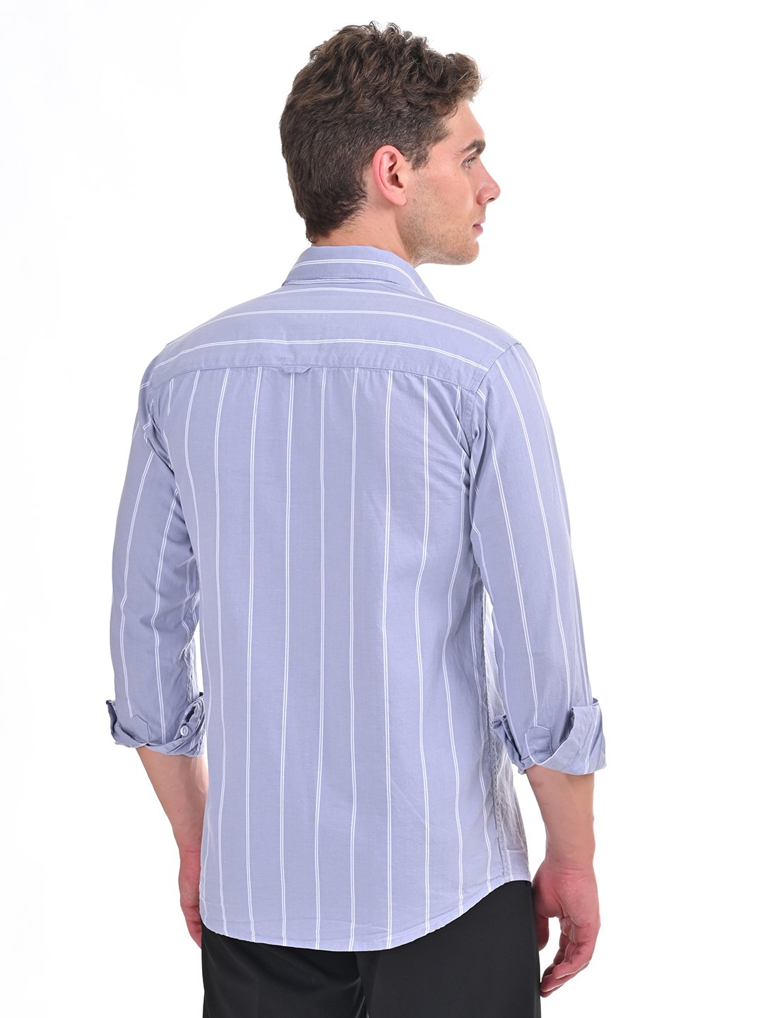 Stylofy Men printed long sleeve shirt