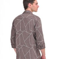 Stylofy Men printed long sleeve shirt - Image 2