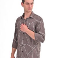 Stylofy Men printed long sleeve shirt - Image 4