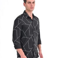 Stylofy Men printed long sleeve shirt - Image 3