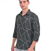 Stylofy Men printed long sleeve shirt - Image 3
