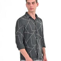 Stylofy Men printed long sleeve shirt - Image 4