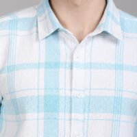 Stylofy Men Regular Fit Cotton Checks Half Sleeve Shirt - Image 4