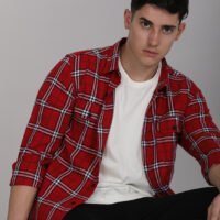Stylofy Men Regular Fit Cotton Checks Full Sleeve Shirt - Image 8