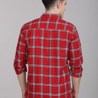 Stylofy Men Regular Fit Cotton Checks Full Sleeve Shirt - Image 5