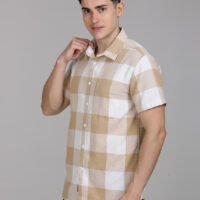 Stylofy Men Regular Fit Cotton Checks Half Sleeve Shirt - Image 8