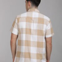 Stylofy Men Regular Fit Cotton Checks Half Sleeve Shirt - Image 3