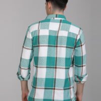 Stylofy Men Regular Fit Cotton Checks Full Sleeve Shirt - Image 4