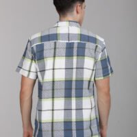 Stylofy Men Regular Fit Cotton Checks Half Sleeve Shirt - Image 8