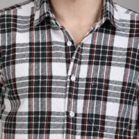 Stylofy Men Regular Fit Cotton Checks Half Sleeve Shirt - Image 4