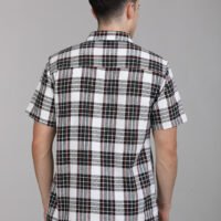 Stylofy Men Regular Fit Cotton Checks Half Sleeve Shirt - Image 5