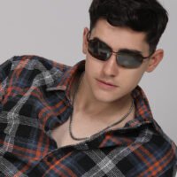 Stylofy Men Regular Fit Cotton Checks Half Sleeve Shirt - Image 2