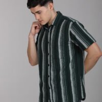 Stylofy Men Regular Fit Cotton Checks Half Sleeve Shirt - Image 5