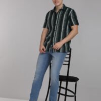 Stylofy Men Regular Fit Cotton Checks Half Sleeve Shirt - Image 8