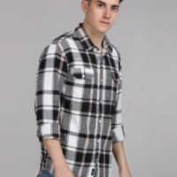 Stylofy Men Regular Fit Cotton Checks Full Sleeve Shirt - Image 7