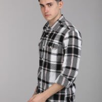 Stylofy Men Regular Fit Cotton Checks Full Sleeve Shirt - Image 8