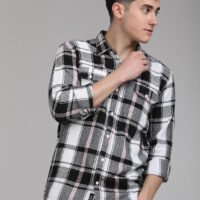 Stylofy Men Regular Fit Cotton Checks Full Sleeve Shirt - Image 5