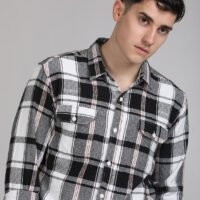 Stylofy Men Regular Fit Cotton Checks Full Sleeve Shirt - Image 6